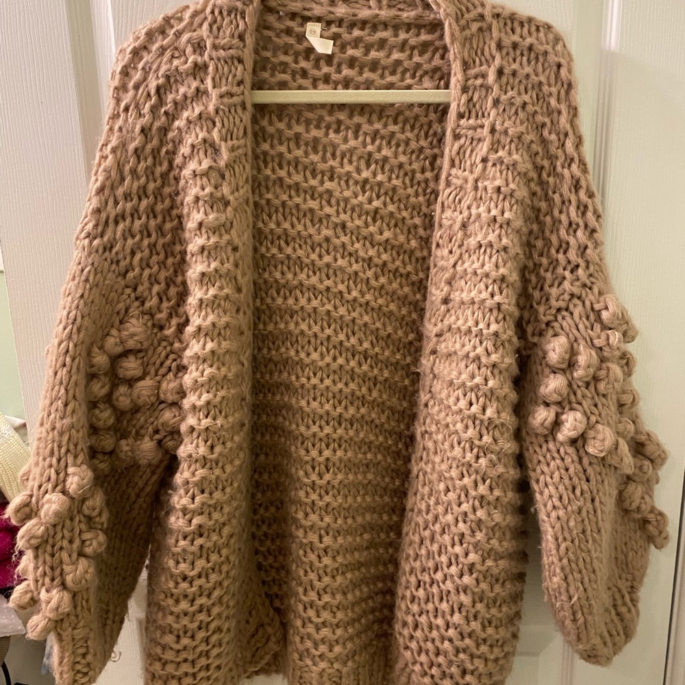 Oversized Chunky Cardigan